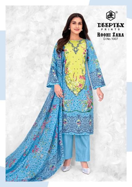 Deeptex roohi zara vol-10 fancy dress material wholesale in surat